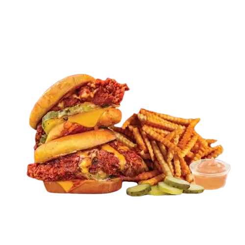 Dave's Hot Chicken Menu - Combo #2 Sliders